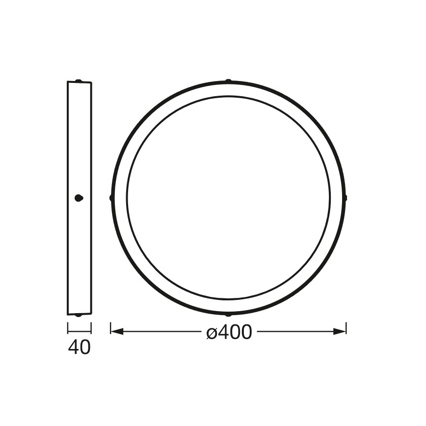 Osram - Димируемо таванно осветително тяло SMART+ DOWNLIGHT LED/22W/230V Ø 40 cm 3000-6500K Wi-Fi