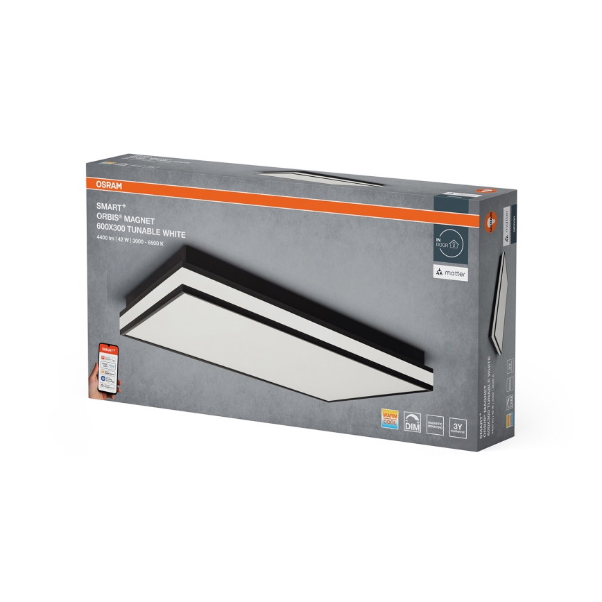 Osram - LED димируемо таванно осветително тяло SMART+ MAGNET LED/42W/230V 30x60 см 3000-6500K Wi-Fi