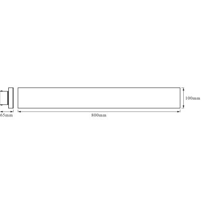 Osram - Димируемо LED таванно осветително тяло SMART+ PLANON LED/27W/230V 80x10 cm 3000-6500K Wi-Fi