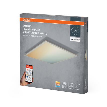 Osram - Димируемо таванно LED осветително тяло SMART+ PLANON LED/36W/230V 60x60 cm 3000-6500K Wi-Fi
