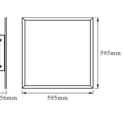 Osram - Димируемо таванно LED осветително тяло SMART+ PLANON LED/36W/230V 60x60 cm 3000-6500K Wi-Fi