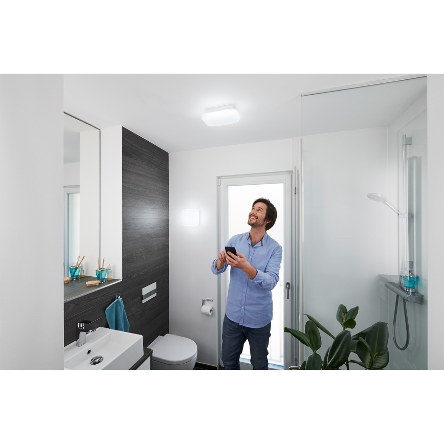 Osram - Димируемо таванно осветително тяло за баня SMART+ AQUA LED/12W/230V 3000-6500K IP44 Wi-Fi