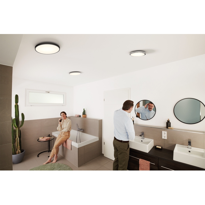 Osram - Димируемо таванно осветително тяло за баня SMART+ DISC LED/24W/230V 3000-6500K IP44 Wi-Fi