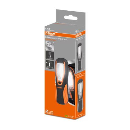 Osram - LED фенер LEDINSPECT TASK 180 ESSENTIAL LED/3W/3xAAA