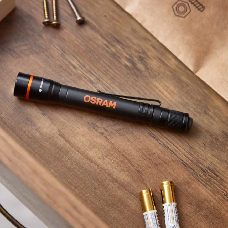 Osram - LED фенер с регулируема яркост LEDINSPECT TORCH 250 ESSENTIAL LED/2W/2xAAA IP44