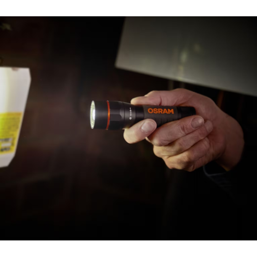 Osram - LED фенер със възможност за димиране LEDINSPECT TORCH 450 ESSENTIAL LED/6W/3xAAA IP44