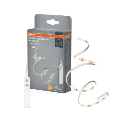 Osram - LED лента със сензор за движение FLEX 2m LED/3,6W/4xAA