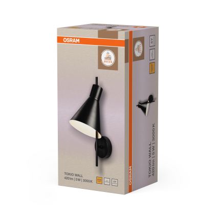 Osram - LED Настенна лампа DECOR TOKIO LED/5W/230V черна
