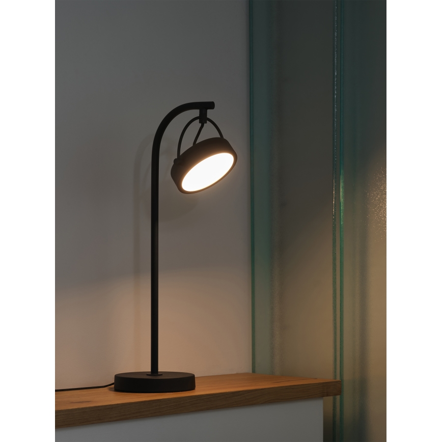 Osram - LED настолна лампа DECOR PUCK LED/11W/230V CRI 90 черна
