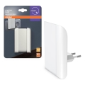 Osram - LED нощна лампа с датчик за здрач LUNETTA LED/0,3W/230V