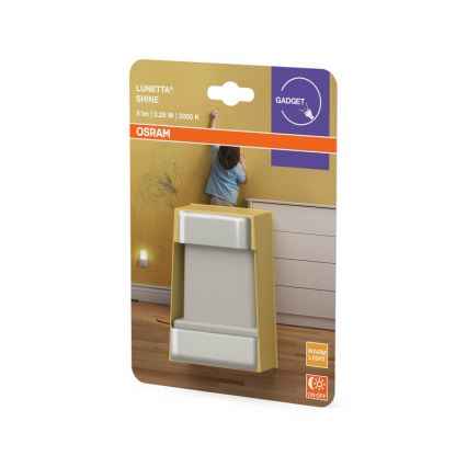 Osram - LED нощна лампа със сензор LUNETTA LED/0,28W/230V 3000K
