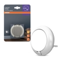 Osram - LED нощна лампа със сензор LUNETTA LED/0,3W/230V 3000K