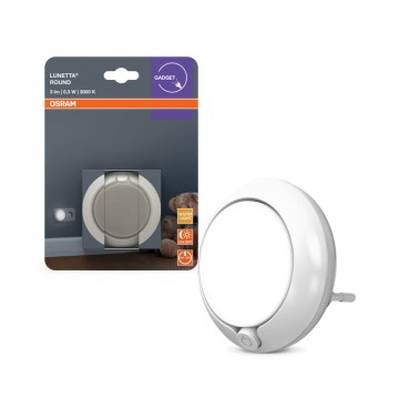 Osram - LED нощна лампа със сензор LUNETTA LED/0,3W/230V 3000K