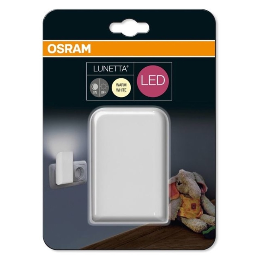 Osram - LED Нощно осветление със сензор LUNETTA LED/0,28W/230V