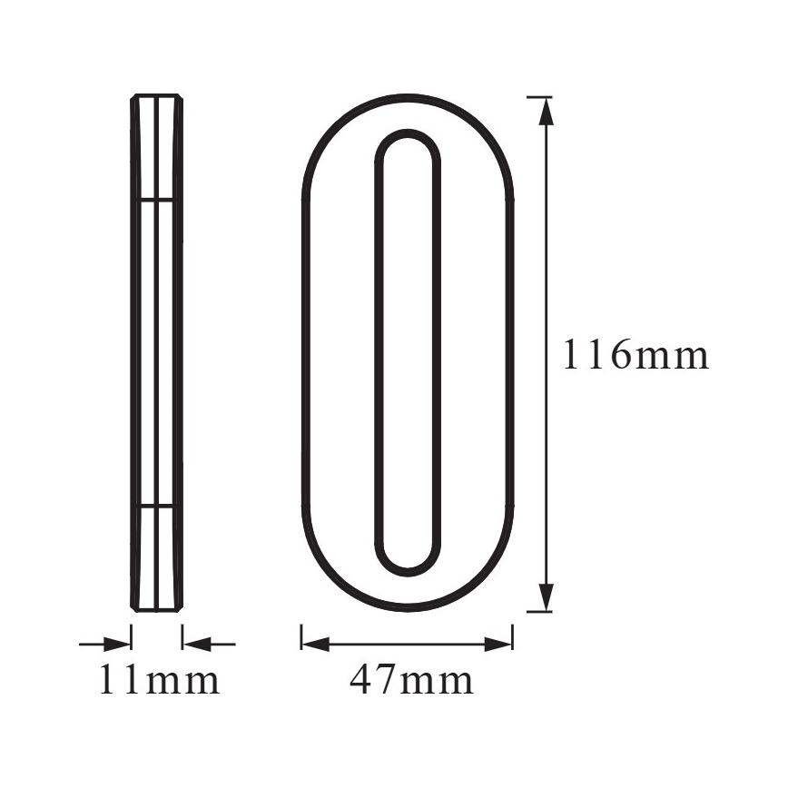 Osram - LED нощна лампа със сензор за движение MOBILE LED/0,5W/3,7V 330 mAh CRI 90 бяла