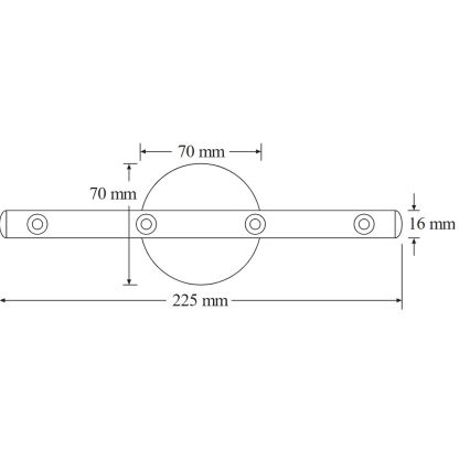Osram - LED ориентационно осветително тяло LEDSTIXX LED/0,6W/3xAAA