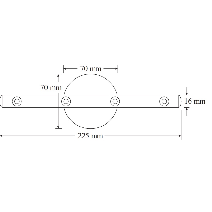 Osram - LED ориентационно осветително тяло LEDSTIXX LED/0,6W/3xAAA