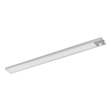 Osram - LED осветително тяло за монтаж под шкаф с датчик за движение и сумрак LINEAR LED/3,2W/5V 3000/4000/6500K 40 cm сиво