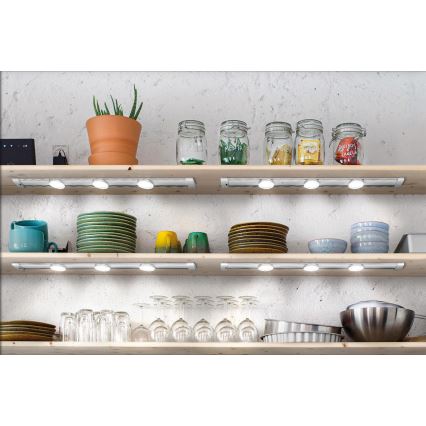 Osram - LED димируема подшкафна лампа с датчик за движение LINEAR MAGNET LED/9,5W/230V 4000K 60 cm бяла