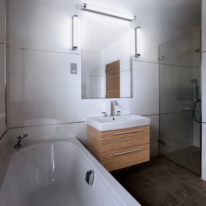 Osram - димируемо LED осветление за огледало в банята ORBIS TUBE LED/12W/230V 3000/4000K 60 cm IP44 матов хром