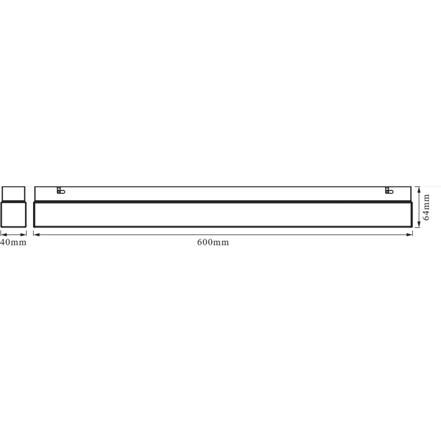 Osram - LED осветление за огледало в банята SQUARE LED/14W/230V IP44 3000/4000K CRI 90