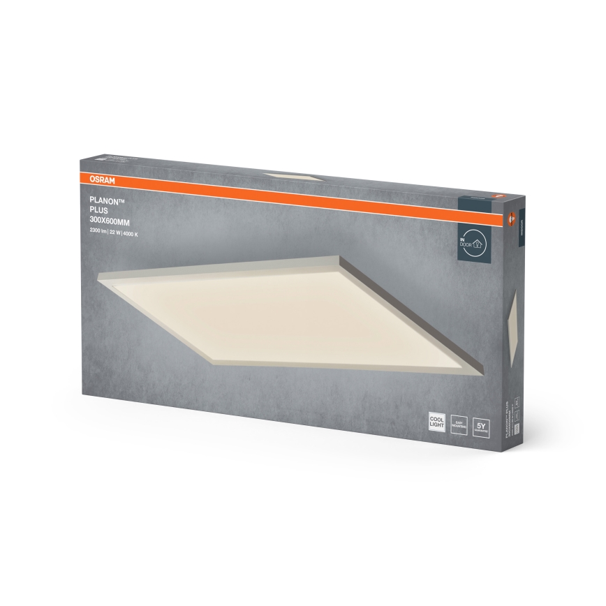 Osram - LED панел за повърхностен монтаж PLANON LED/22W/230V 4000K 30x60 см бял
