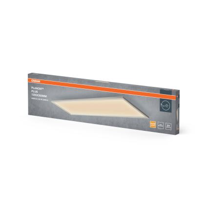 Osram - LED панел за повърхностен монтаж PLANON LED/40W/230V 3000K 30x120 cm бял