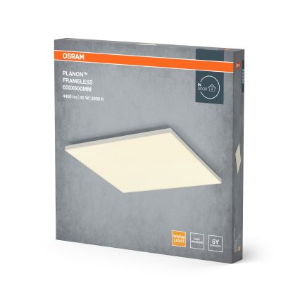 Osram - LED панел за повърхностен монтаж PLANON LED/40W/230V 3000K 60x60 см бял