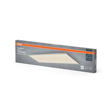Osram - LED панел за повърхностен монтаж PLANON LED/40W/230V 4000K 30x120 cm бял