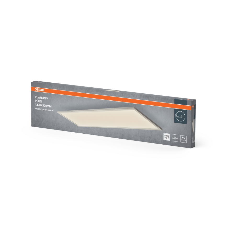 Osram - LED панел за повърхностен монтаж PLANON LED/40W/230V 4000K 30x120 cm бял