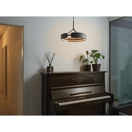 Osram - LED пендел на кабел DECOR CURVE LED/33W/230V, сив