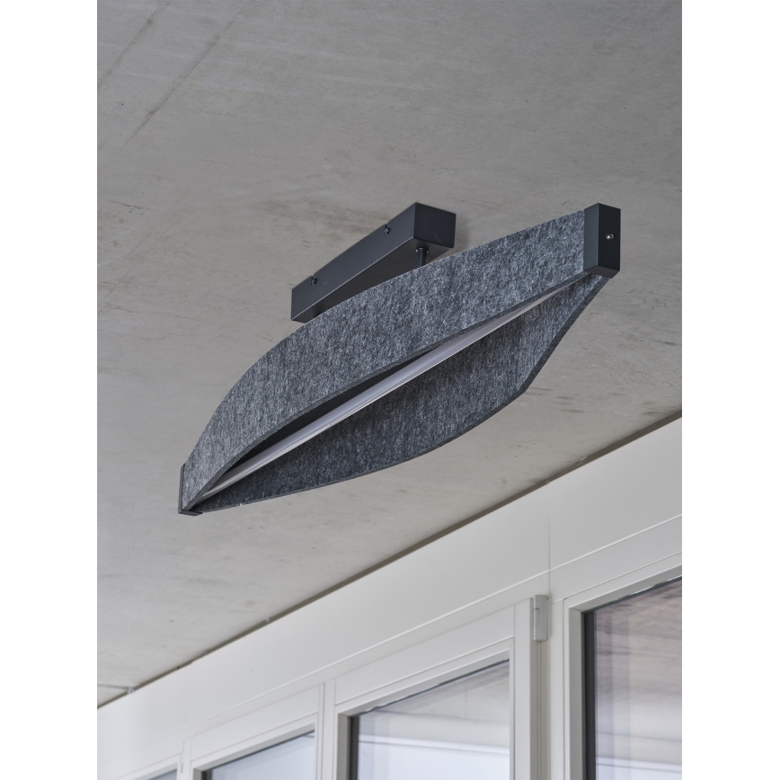Osram - LED плафон DECOR FLAT LED/23W/230V сив