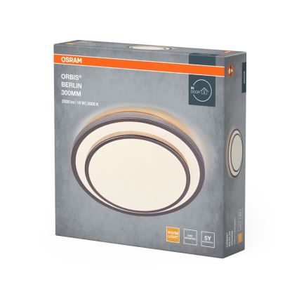 Osram - LED плафон ORBIS BERLIN LED/16W/230V Ø 29,3 см, сребрист