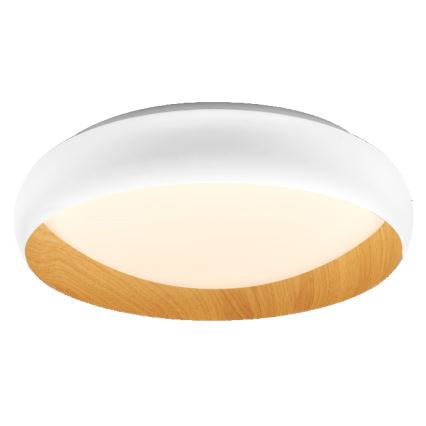 Osram - LED димируемо таванно осветително тяло ORBIS LIVIA LED/24W/230V Ø 43 см бяло/кафяво