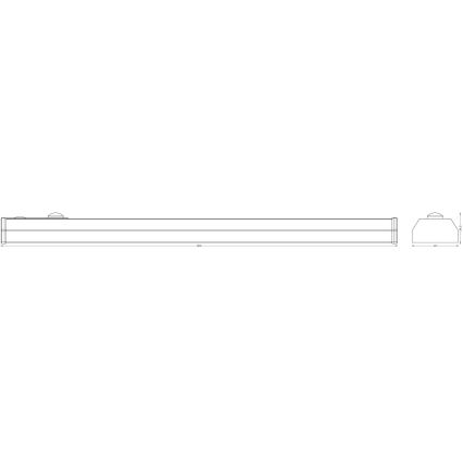Osram - LED подшкафно осветително тяло с вграден сензор MOBILE LED/1W/3,7V 500 mAh 20 cm