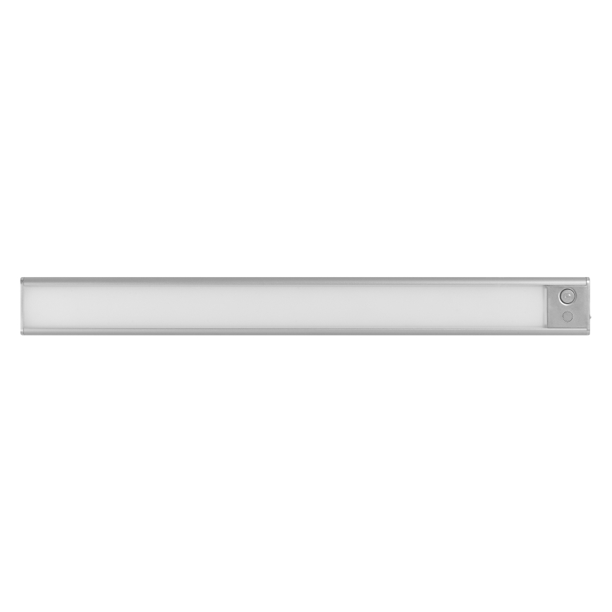 Osram - LINEAR LED подшкафно осветително тяло със сензор за движение и сумрак, 3,2W/3,7V, 500 mAh, 3000/4000/6500K, 40 cm, сиво