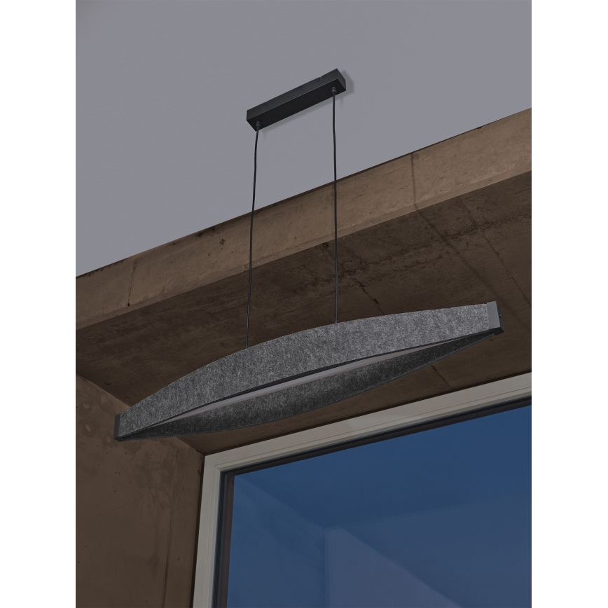 Osram - LED полилей на кабел DECOR FLAT LED/23W/230V сив
