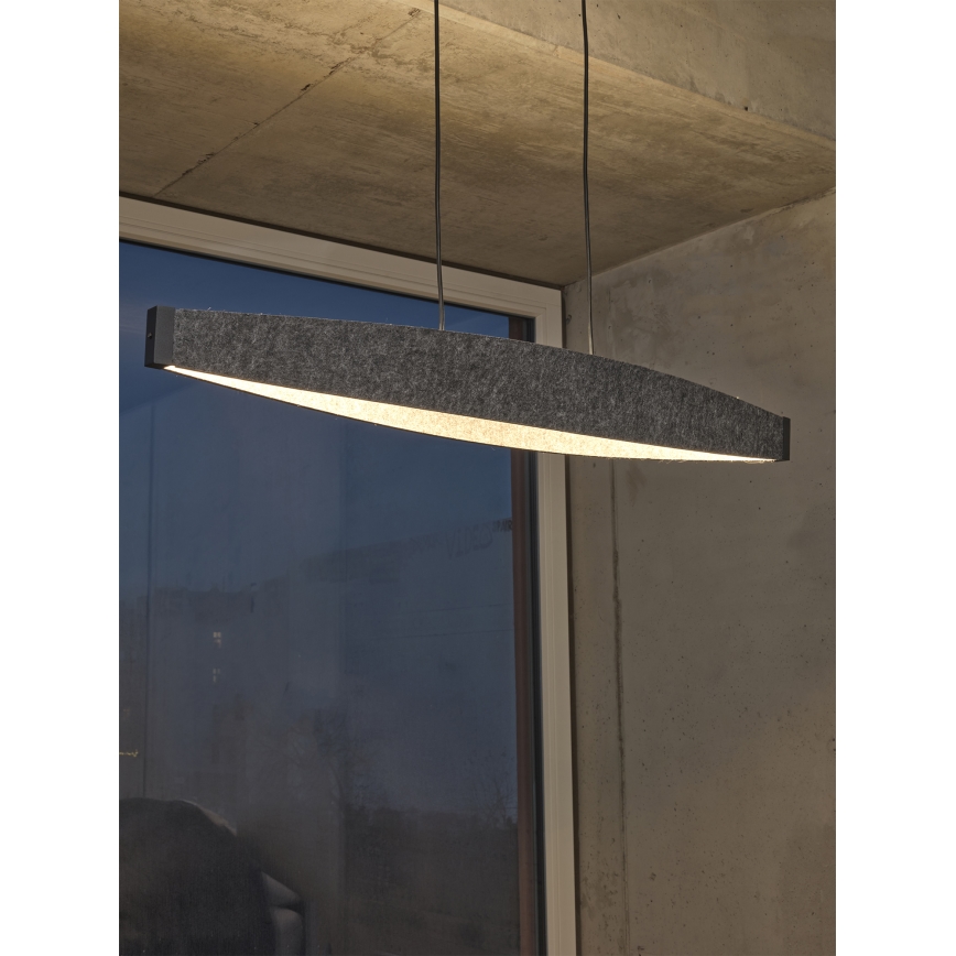Osram - LED полилей на кабел DECOR FLAT LED/23W/230V сив