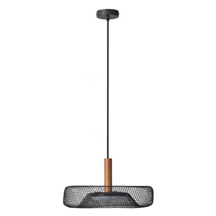 Osram - LED полилей на кабел DECOR MESH LED/18,5W/230V Ø 40 cm черен/каучукова дървесина