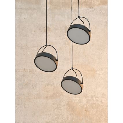 Osram - LED полилей на кабел DECOR PUCK 3xLED/12W/230V CRI 90 черен
