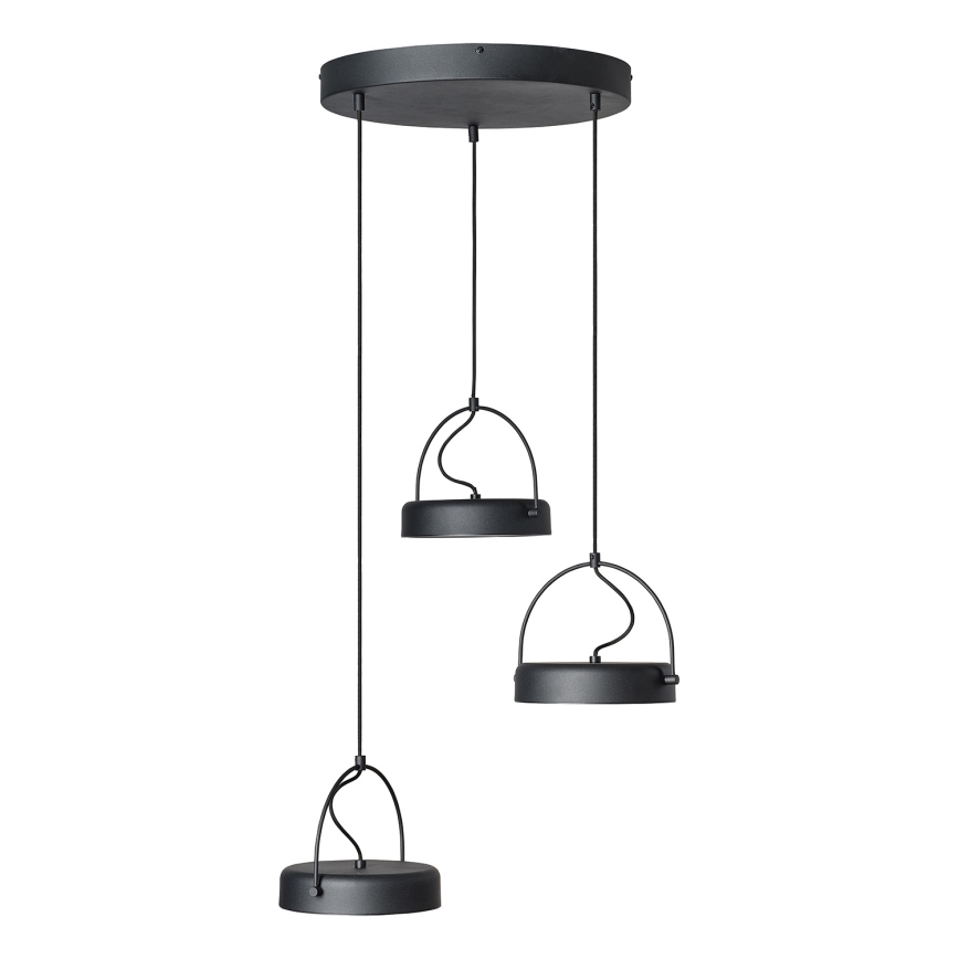 Osram - LED полилей на кабел DECOR PUCK 3xLED/12W/230V CRI 90 черен