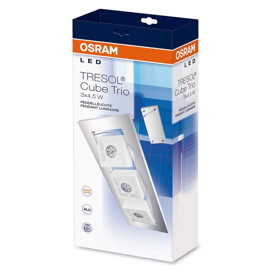 Osram - LED Полилей TRESOL 3xLED/4,5W/230V