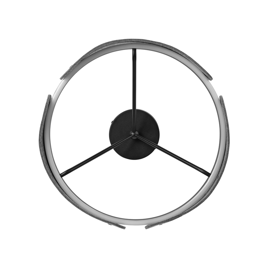 Osram - LED полилей за повърхностен монтаж DECOR CURVE LED/33W/230V Ø 43 cm антрацит