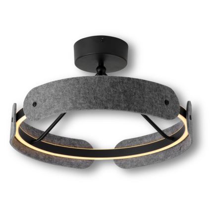 Osram - LED полилей за повърхностен монтаж DECOR CURVE LED/33W/230V Ø 43 cm антрацит