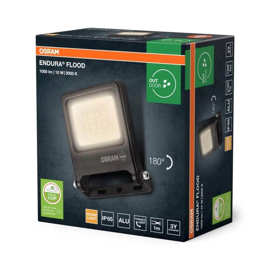 Osram - LED прожектор ENDURA LED/10W/230V 3000K IP65