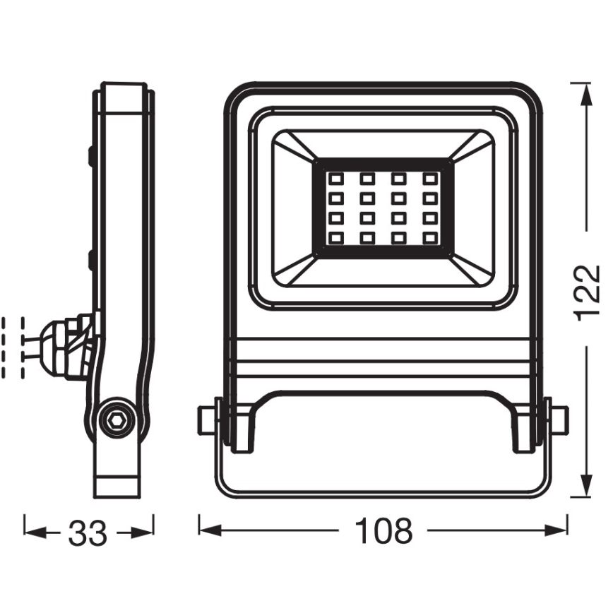 Osram - LED прожектор ENDURA LED/10W/230V 3000K IP65