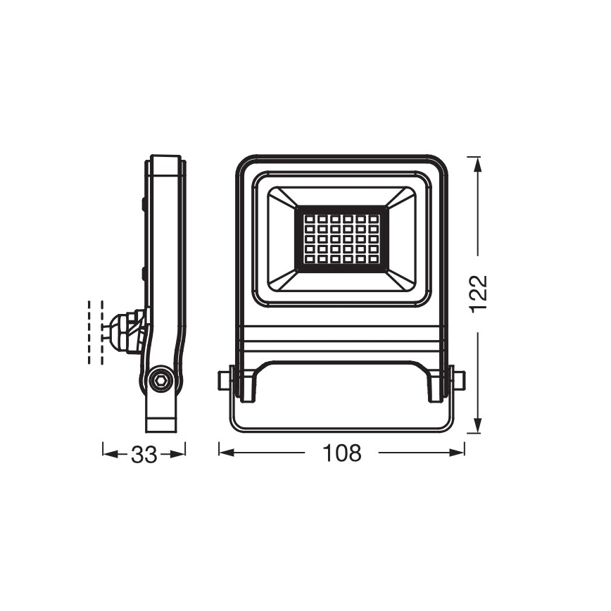 Osram - LED прожектор ENDURA LED/20W/230V 4000K IP65
