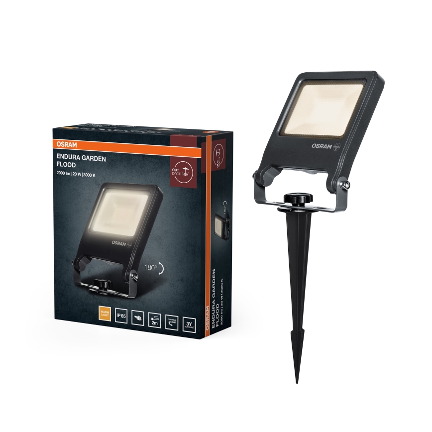 Osram - LED прожектор ENDURA LED/20W/230V 3000K IP65 антрацит