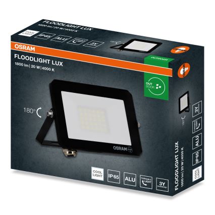 Osram - LED прожектор FLOODLIGHT, 20 W, 230 V, 4000 K, IP65