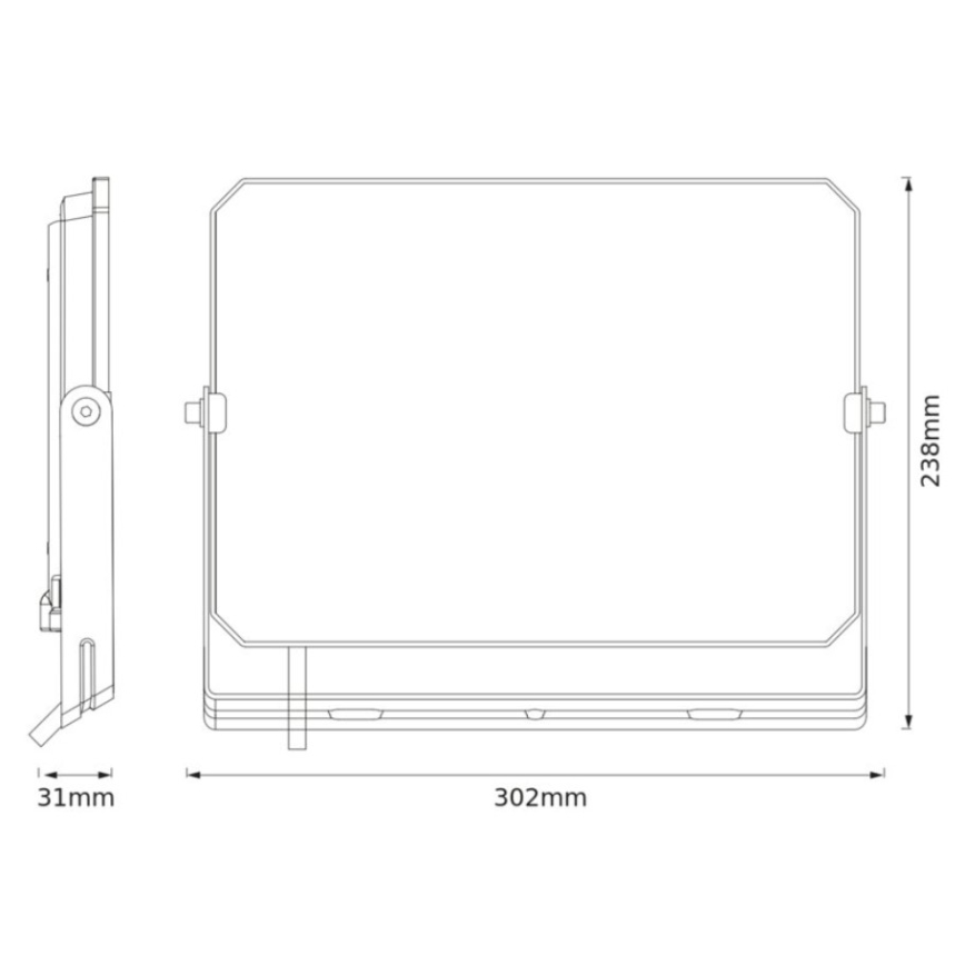 Osram - LED прожектор FLOODLIGHT LED/100W/230V 4000K IP65